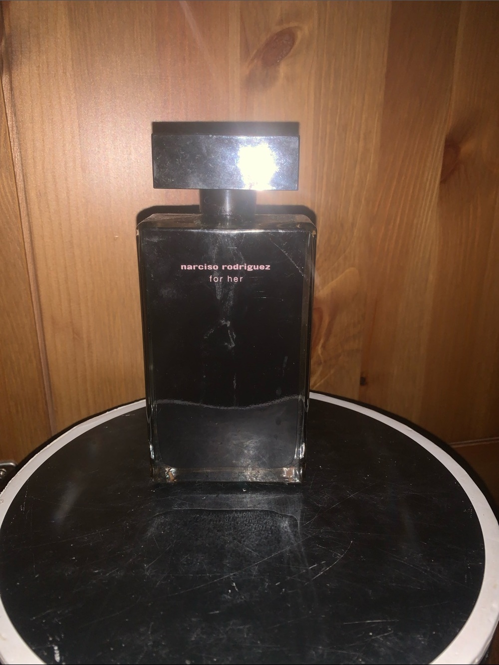 Narciso Rodriguez For Her - Black Bottle with Silver Cap
